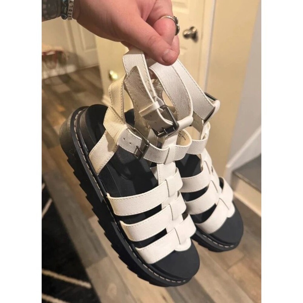 Union Bay White Downtown Women’s Chunky Sandals